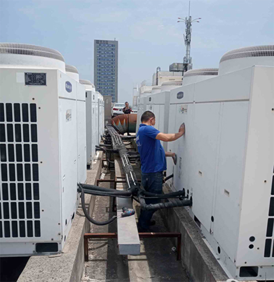 会昌中央空调制热和不制冷系统维修方法